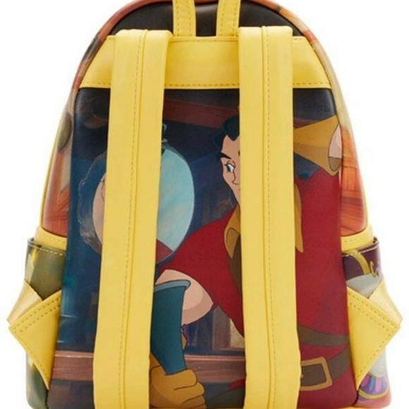 Disney Loungefly Beauty and the Beast Belle Princess Mini Backpack.NWT - Picture 4 of 5